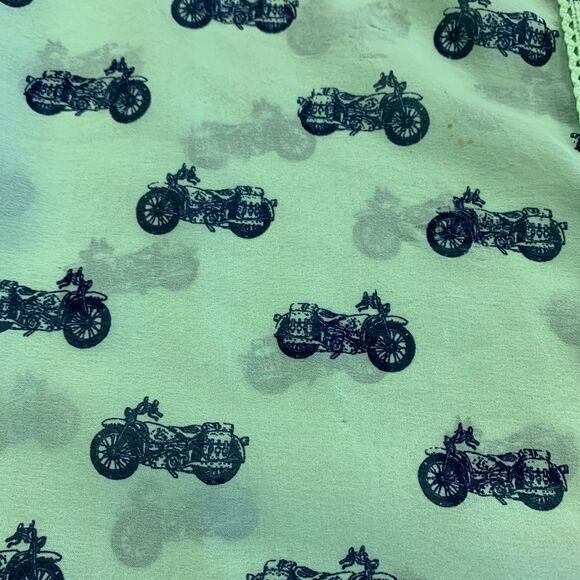 Volcom Sheer Mint Motorcycle Tank Top M 12 - Picture 2 of 4